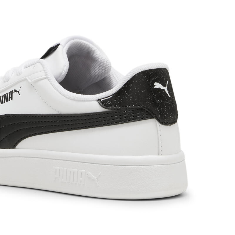 Smash 3.0 Nightkeeper sneakers voor jongeren PUMA White Black