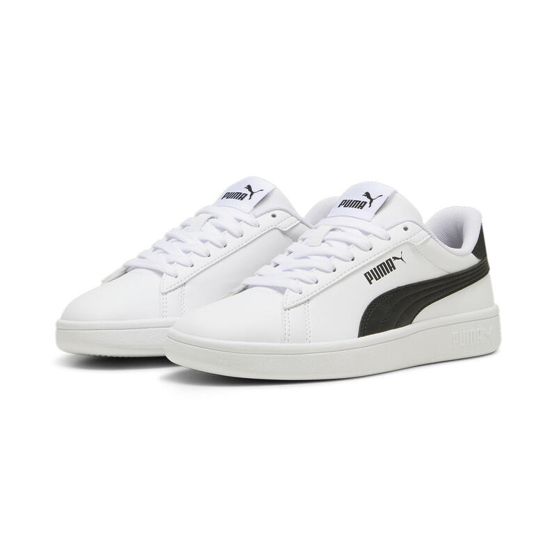 Sneakers Smash 3.0 Nightkeeper Enfant et Adolescent PUMA White Black