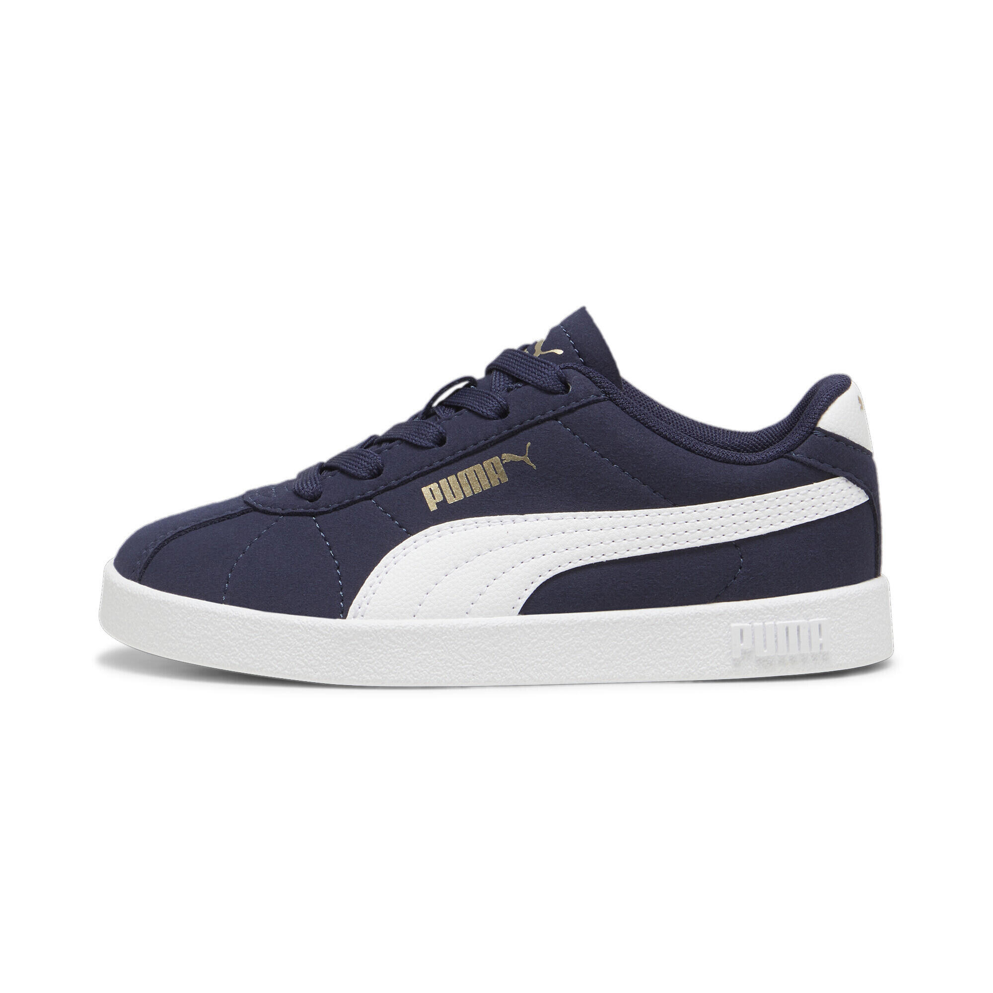 Baskets PUMA Club II Enfant PUMA Navy White Gold Blue 5/7