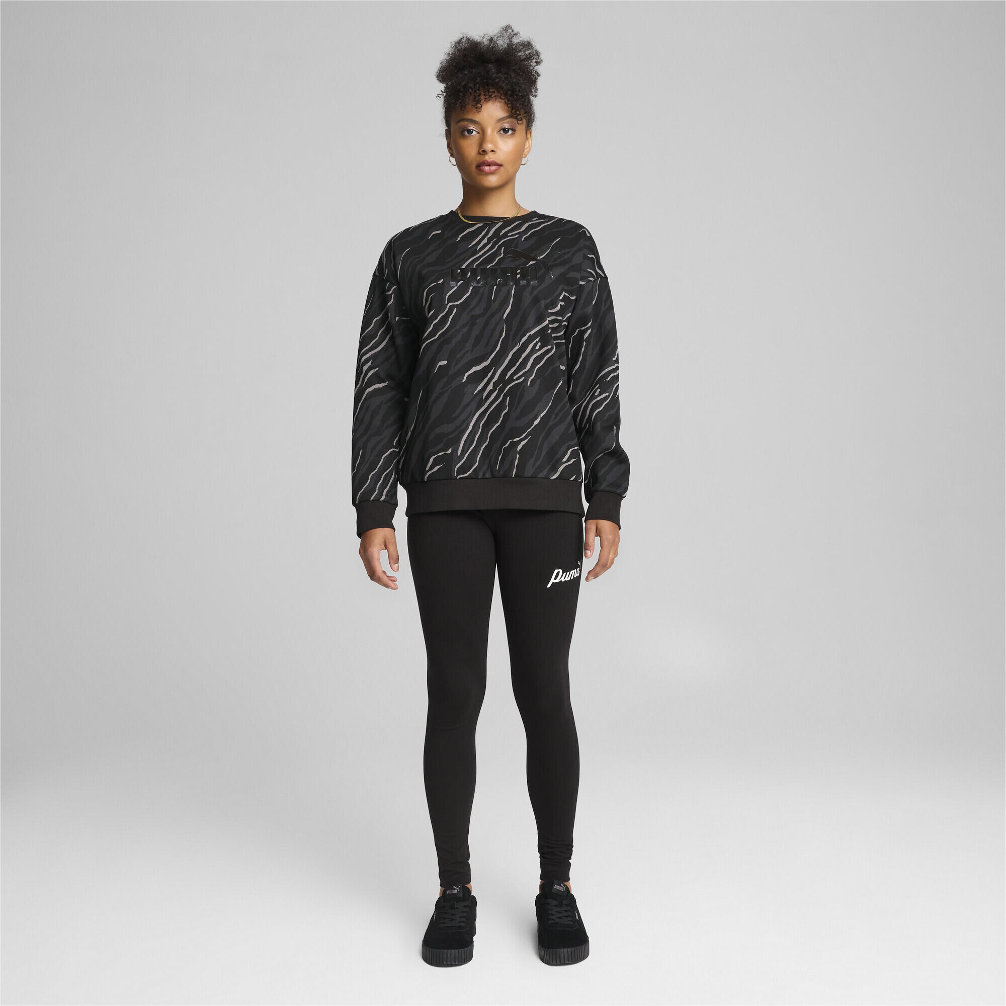 Damska bluza z grafiką ESS+ ANIMAL PUMA Black 4/7