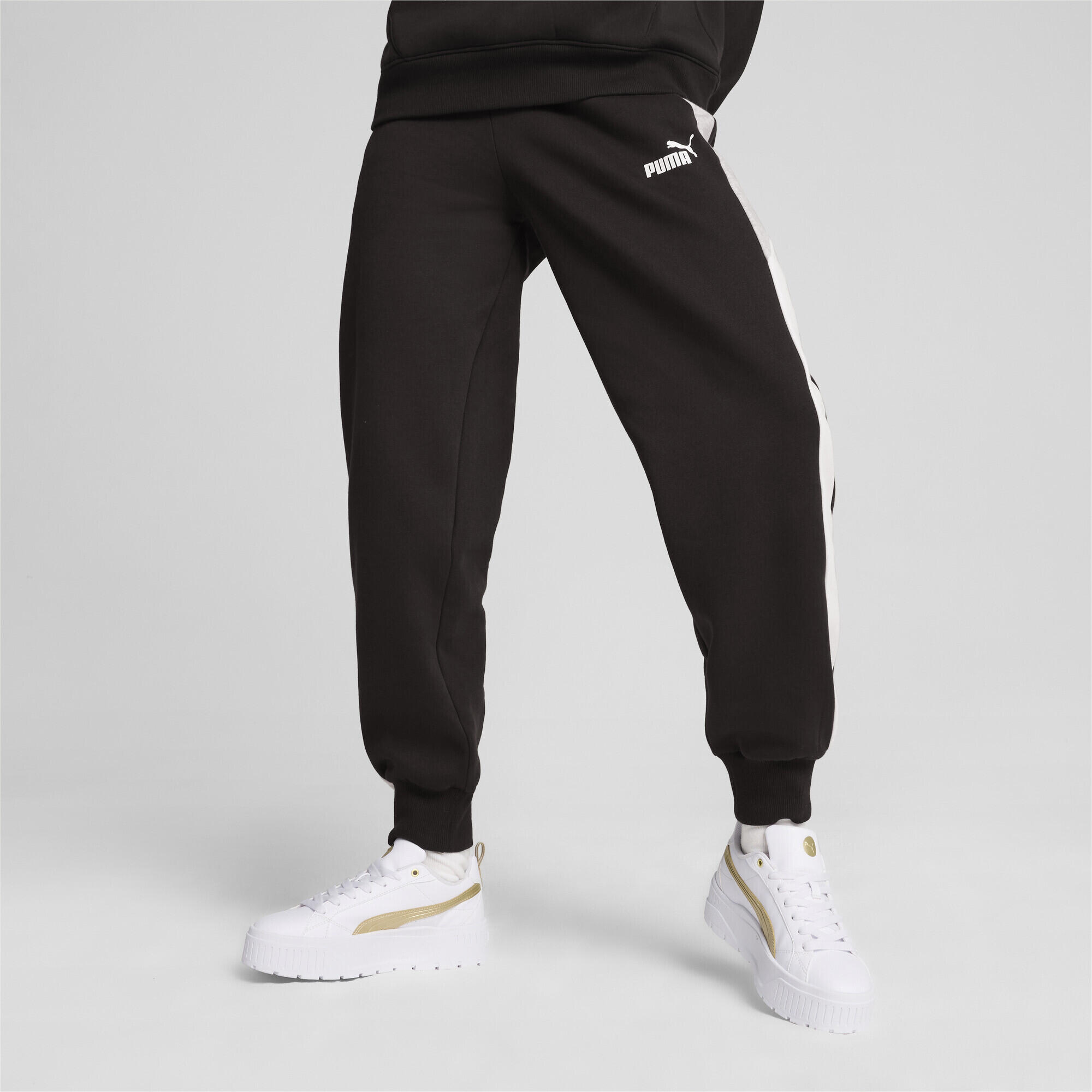 Damskie spodnie PUMA POWER PUMA Black 3/7