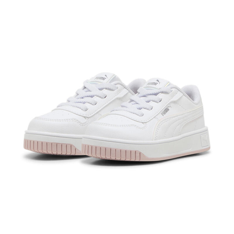 Zapatillas infantiles Carina Street Holo 2.0 PUMA White Mauve Mist Pink