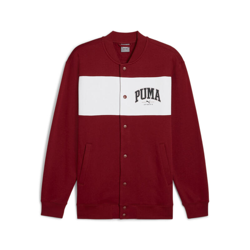 Giacca bomber PUMA SQUAD da uomo PUMA Intense Red