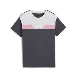 T-shirt décontracté PUMA POWER Enfant et Adolescent PUMA Galactic Gray