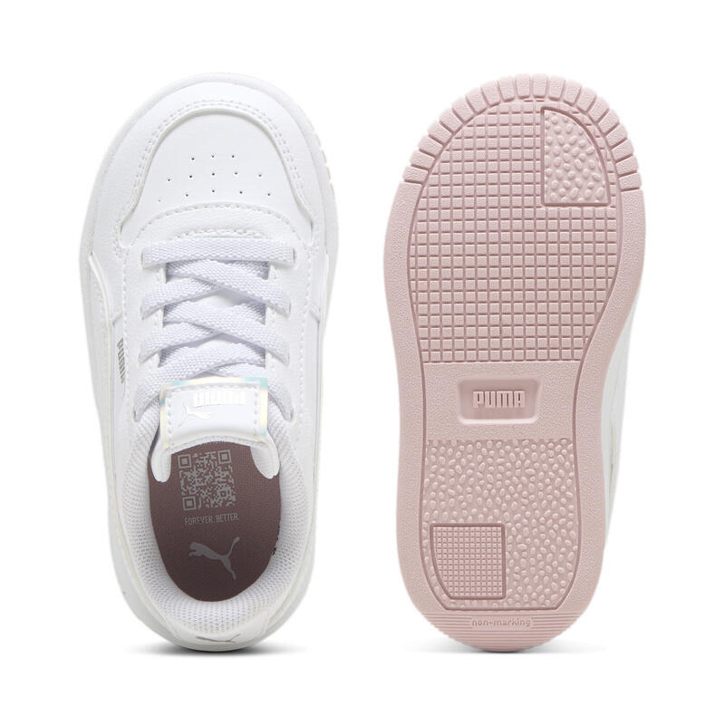 Zapatillas infantiles Carina Street Holo 2.0 PUMA White Mauve Mist Pink