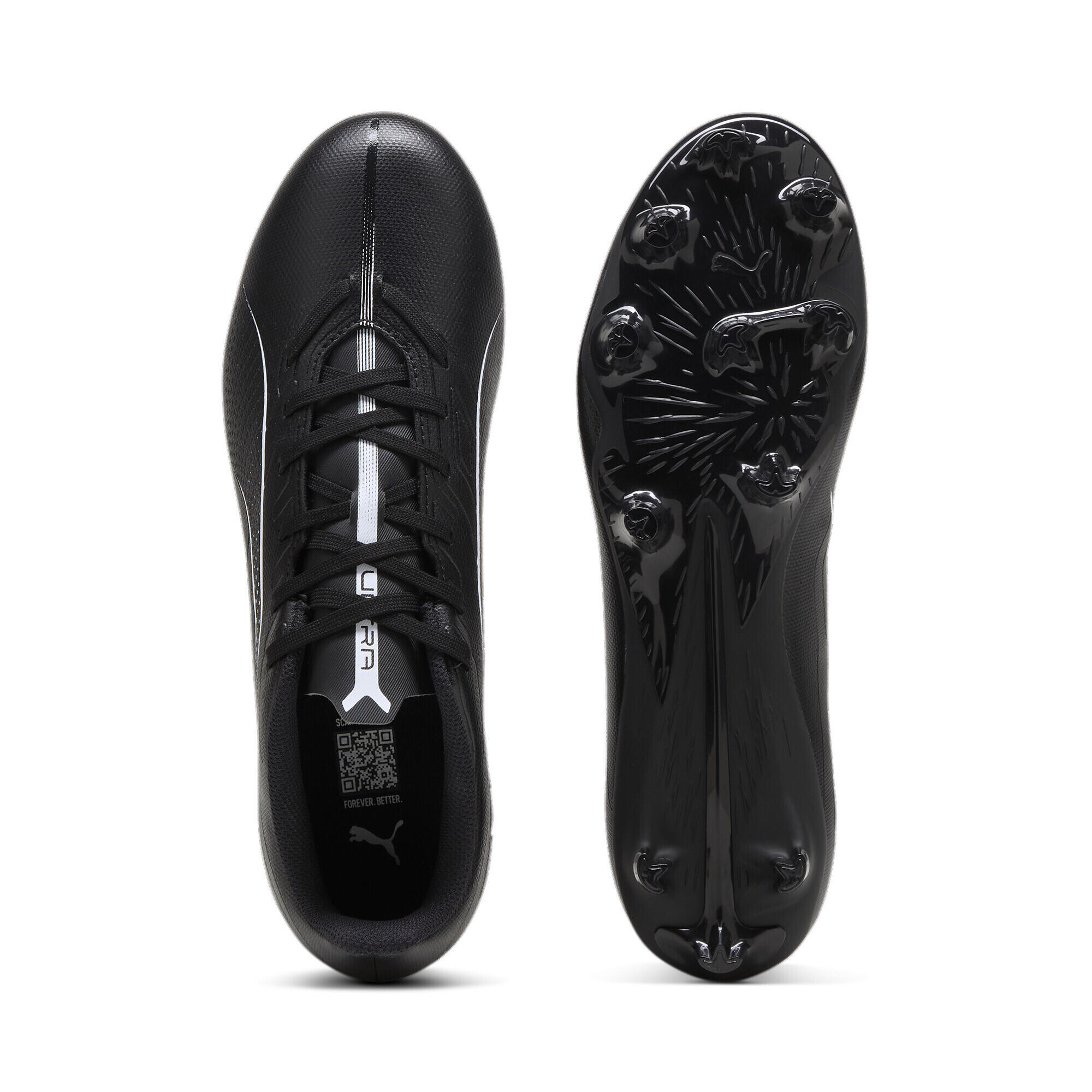 ULTRA 5 PLAY FG/AG Fußballschuhe Erwachsene PUMA Black White 6/7