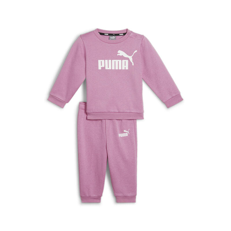 Essentials Minicats joggingpak met ronde hals voor peuters PUMA Mauved Out Pink