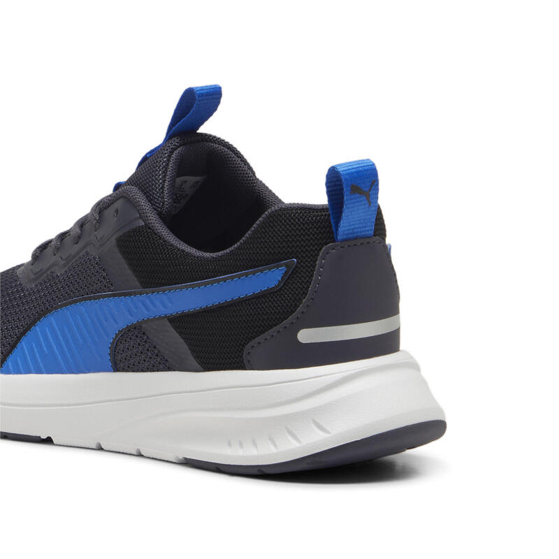 Evolve Run Mesh Sneakers Youth PUMA Galactic Gray Hyperlink Blue Black