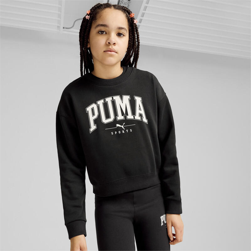 Sweat à col rond PUMA SQUAD Enfant et Adolescent PUMA Black