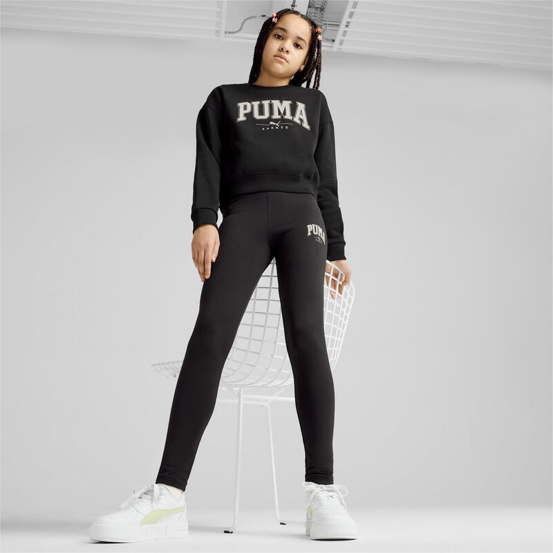 Sweat à col rond PUMA SQUAD Enfant et Adolescent PUMA Black