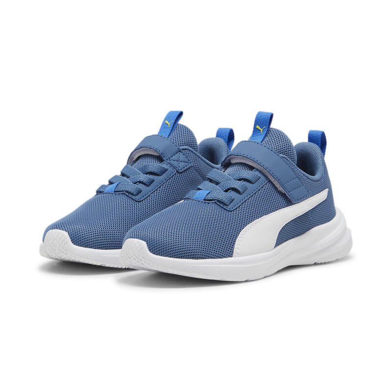 Rickie Runner Sneakers Kinder PUMA Blue Horizon White Hyperlink