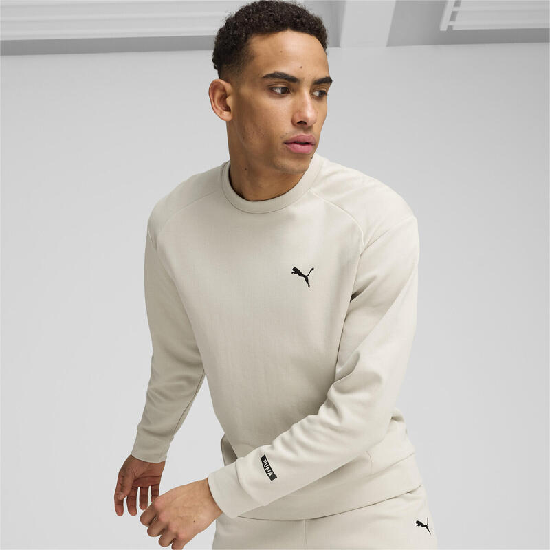 Sweat à col rond RAD/CAL Homme PUMA Desert Dust Beige