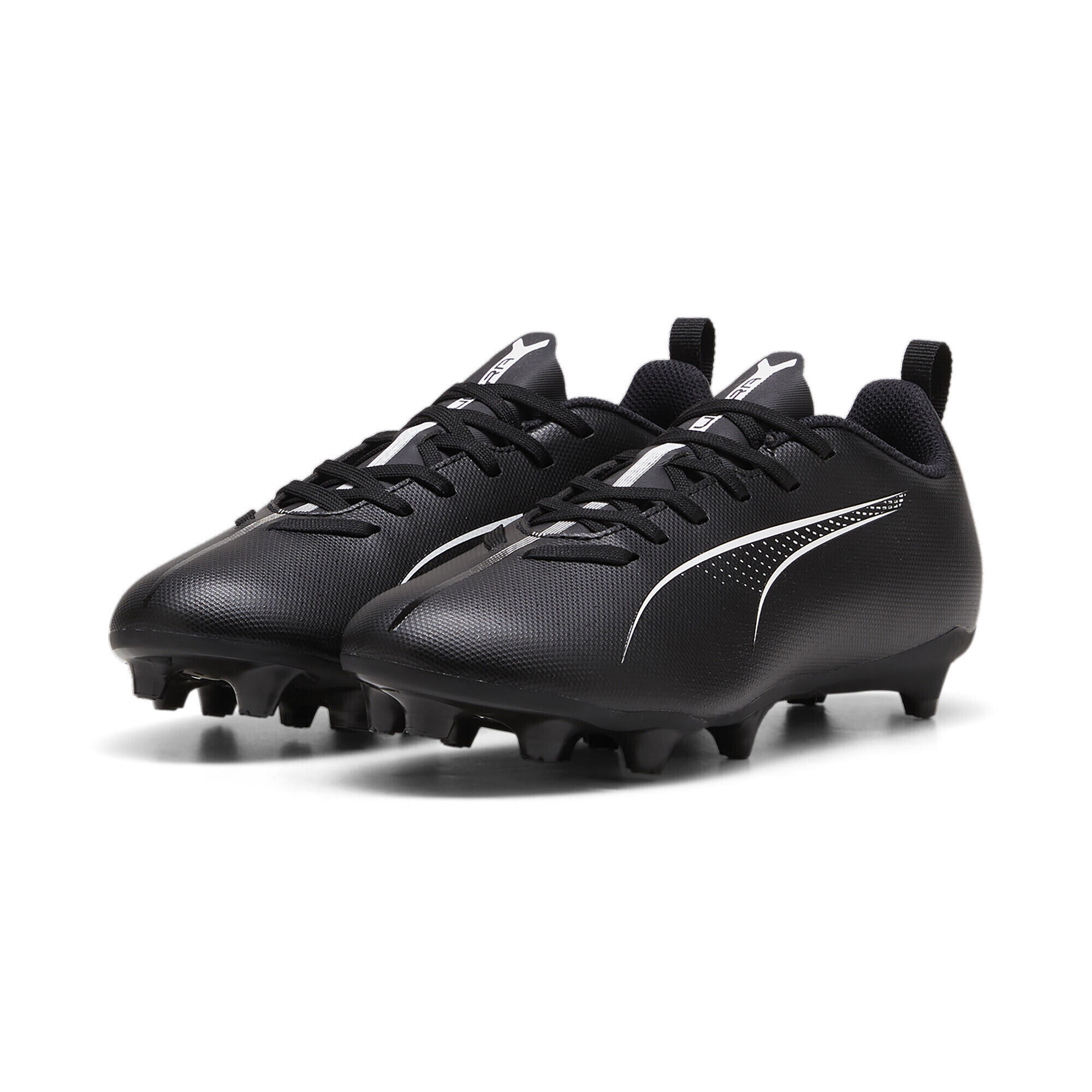 Puma - Chaussures De Football Ultra 5 Play Fg/ag Enfant Et Adolescent Puma Black White - Chaussures De Football - Blanc|noir - Decathlon