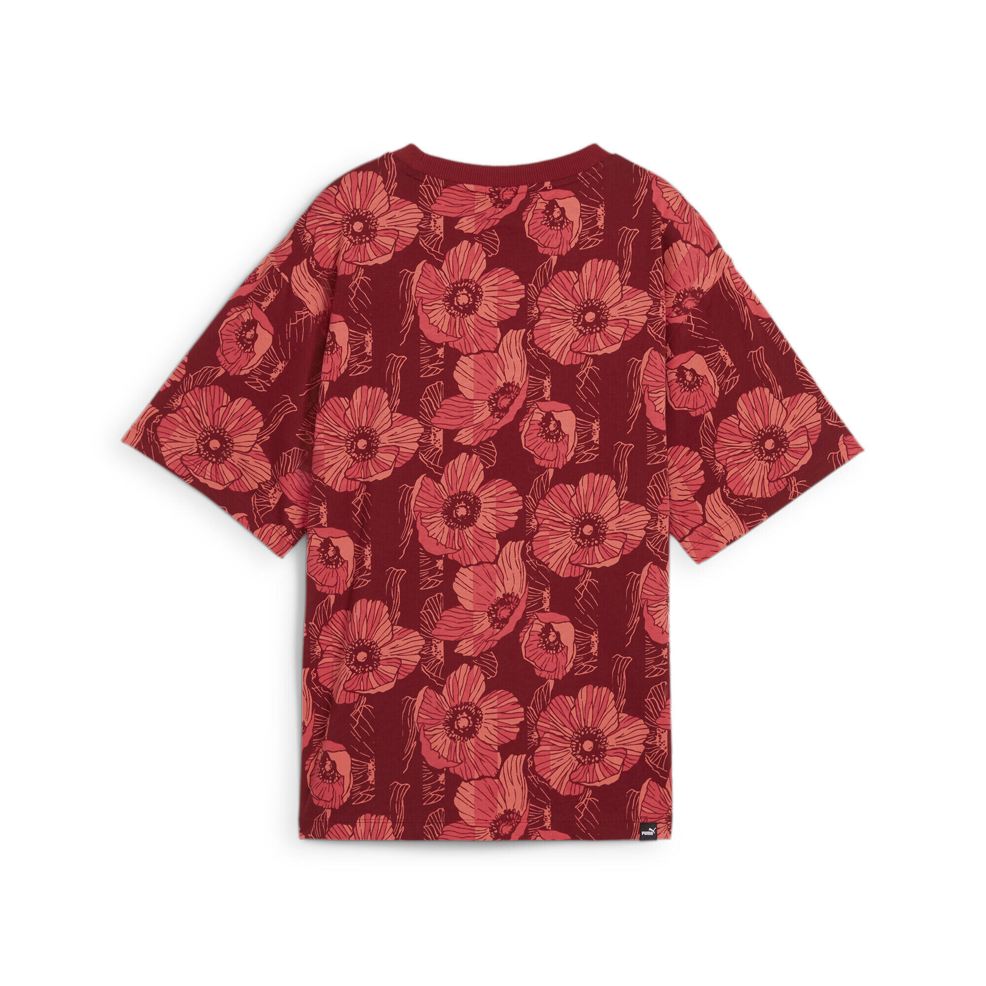T-shirt à imprimés ESS+ CLASS ACT Femme PUMA Intense Red 7/7