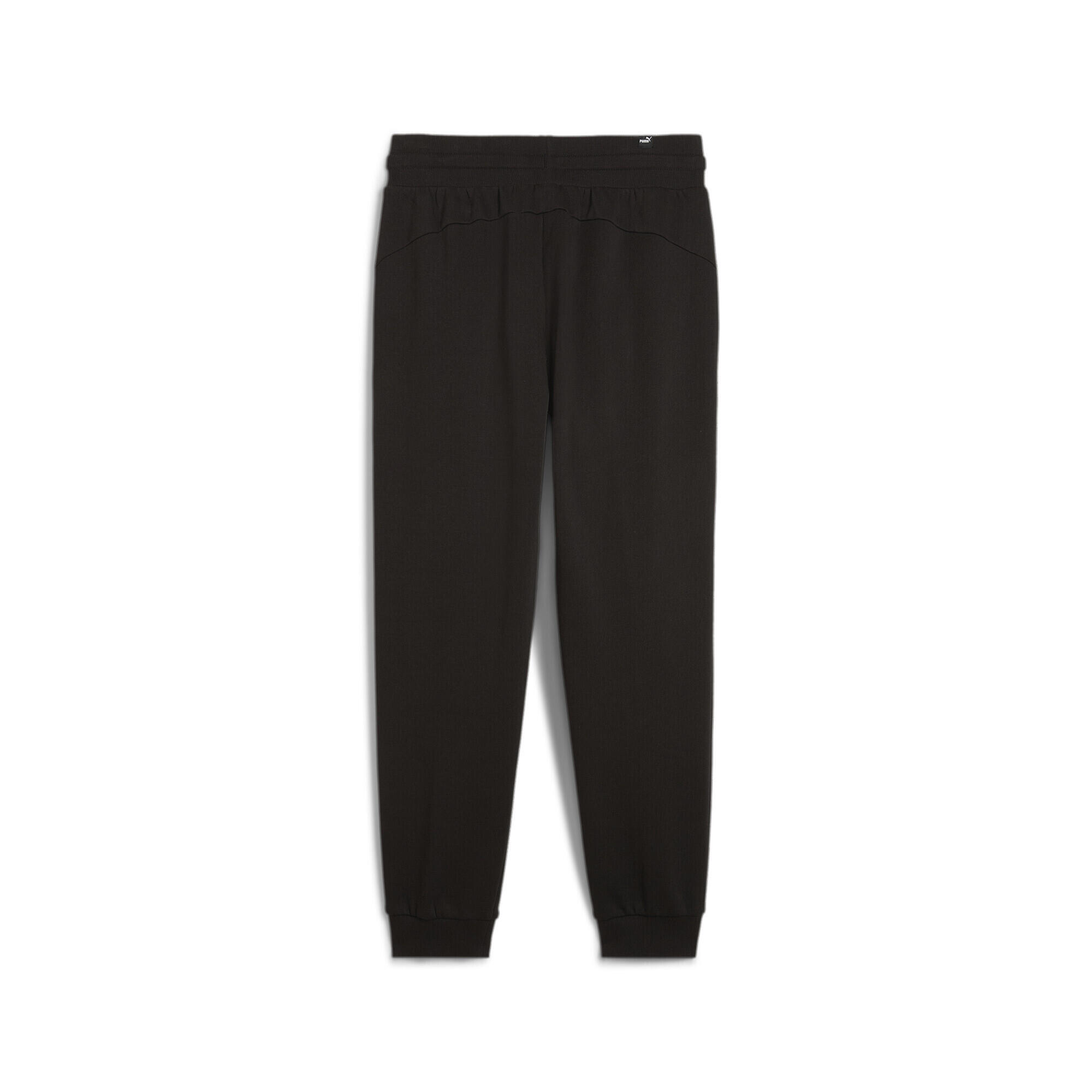 Damskie spodnie ESS+ Script PUMA Black Gold Foil 7/7