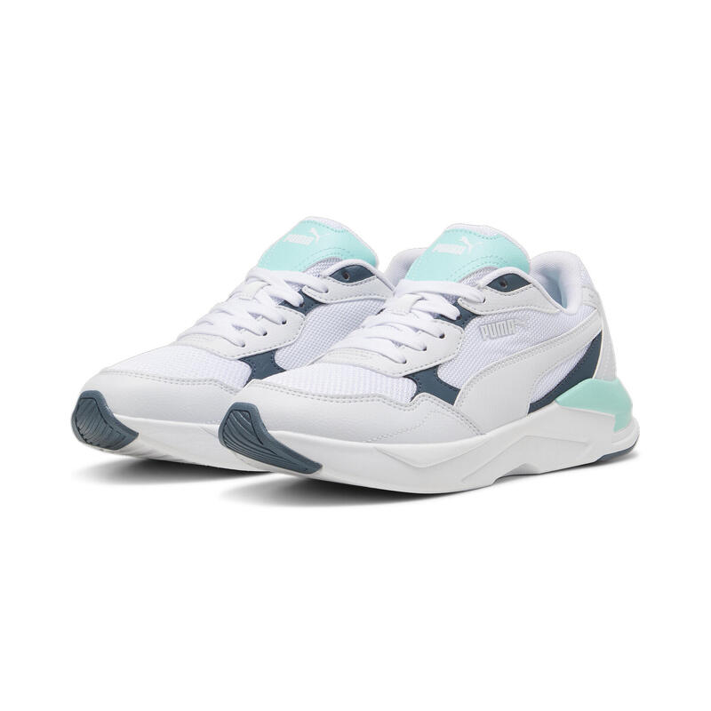 Baskets X-Ray Speed Lite PUMA White Silver Mist Gray Skies Mint