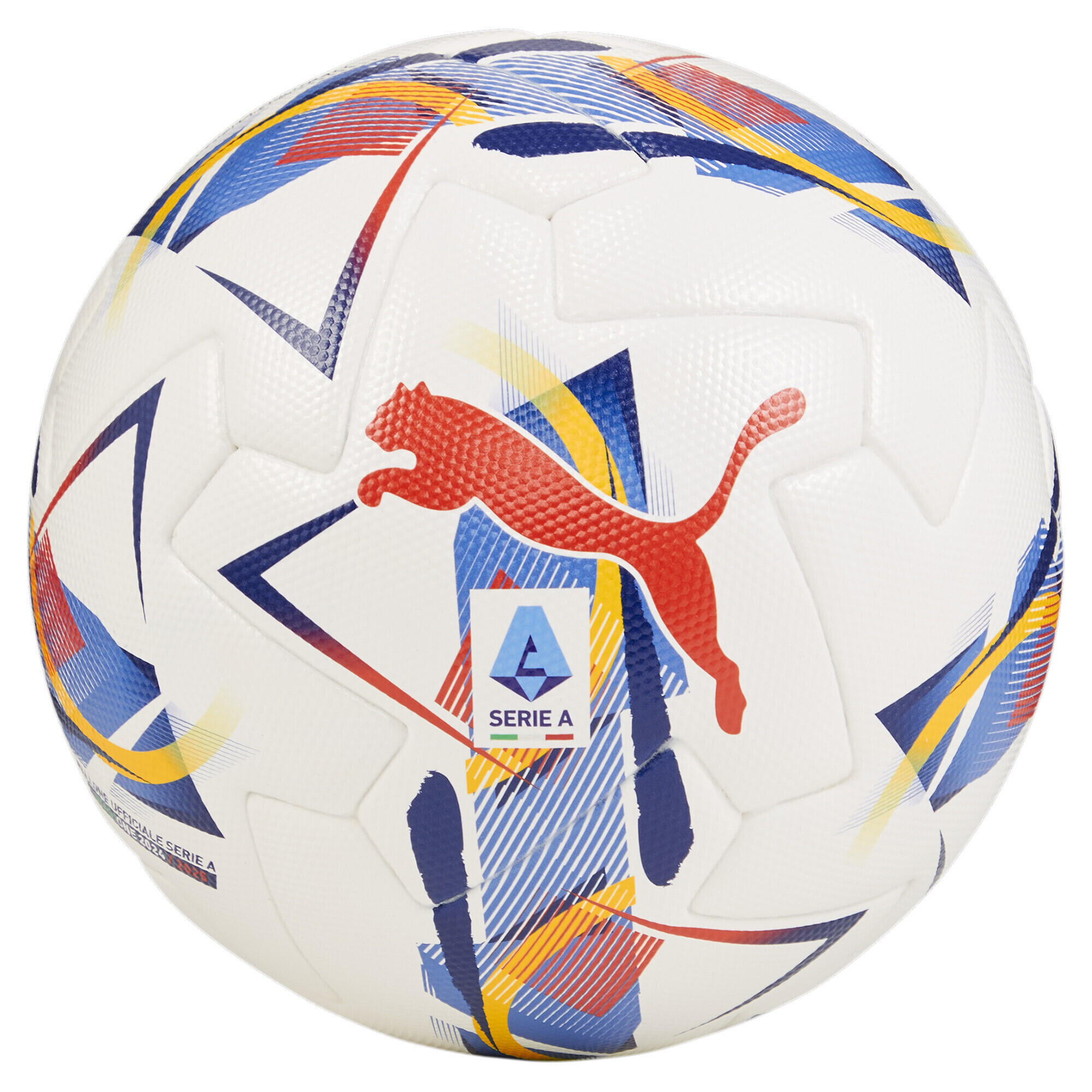 Bola futebol adulto Orbita Serie PUMA White Multicolor