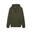 Essentials+ hoodie met tweekleurig, klein logo voor heren PUMA Dark Olive Green