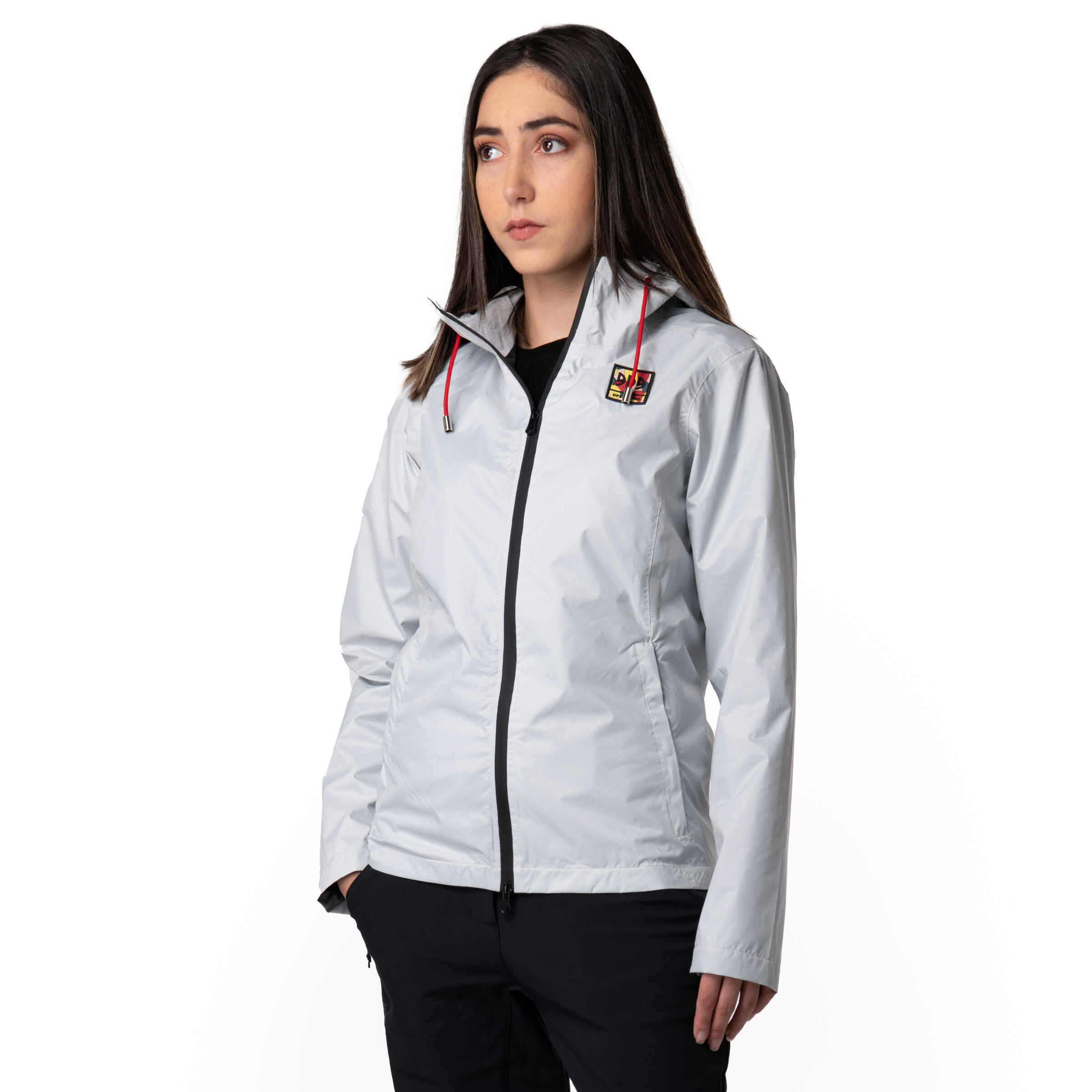 VESTE UPCYCLÉE IMPERMÉABLE ET COUPE VENT - SOFTSHELL GLACIER FEMME 5/5