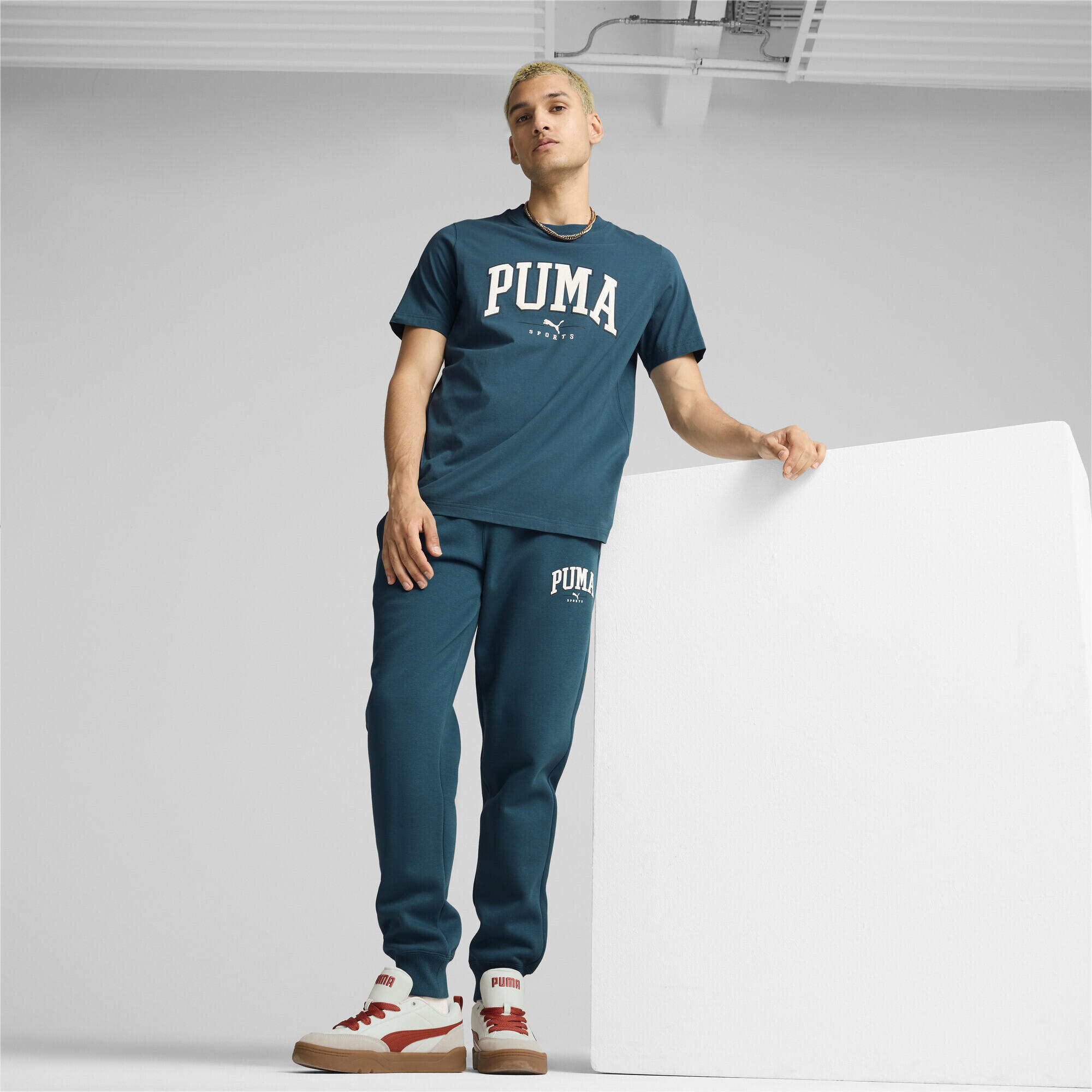 PUMA SQUAD T-Shirt Herren PUMA Cold Green 7/7