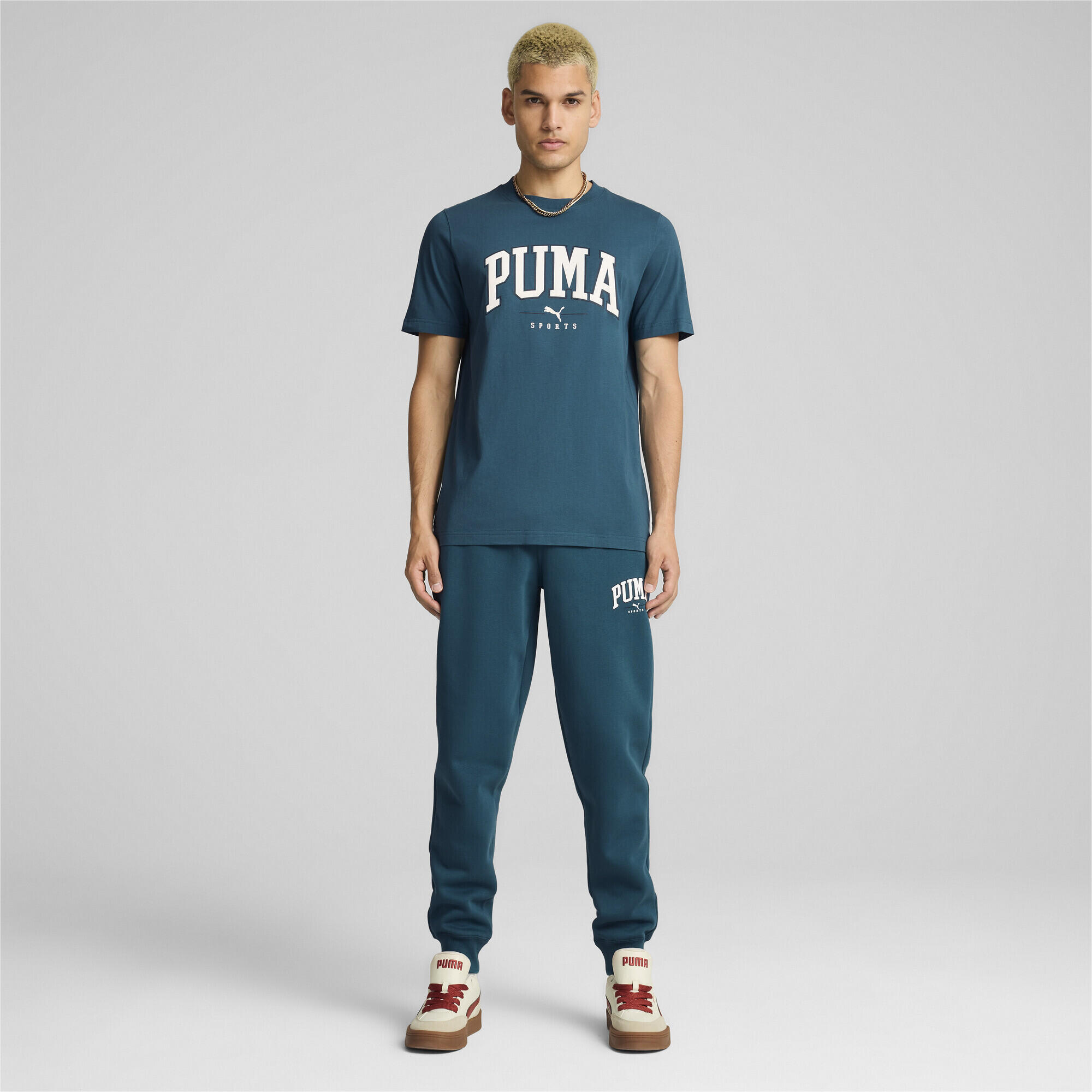 PUMA SQUAD T-Shirt Herren PUMA Cold Green 4/7