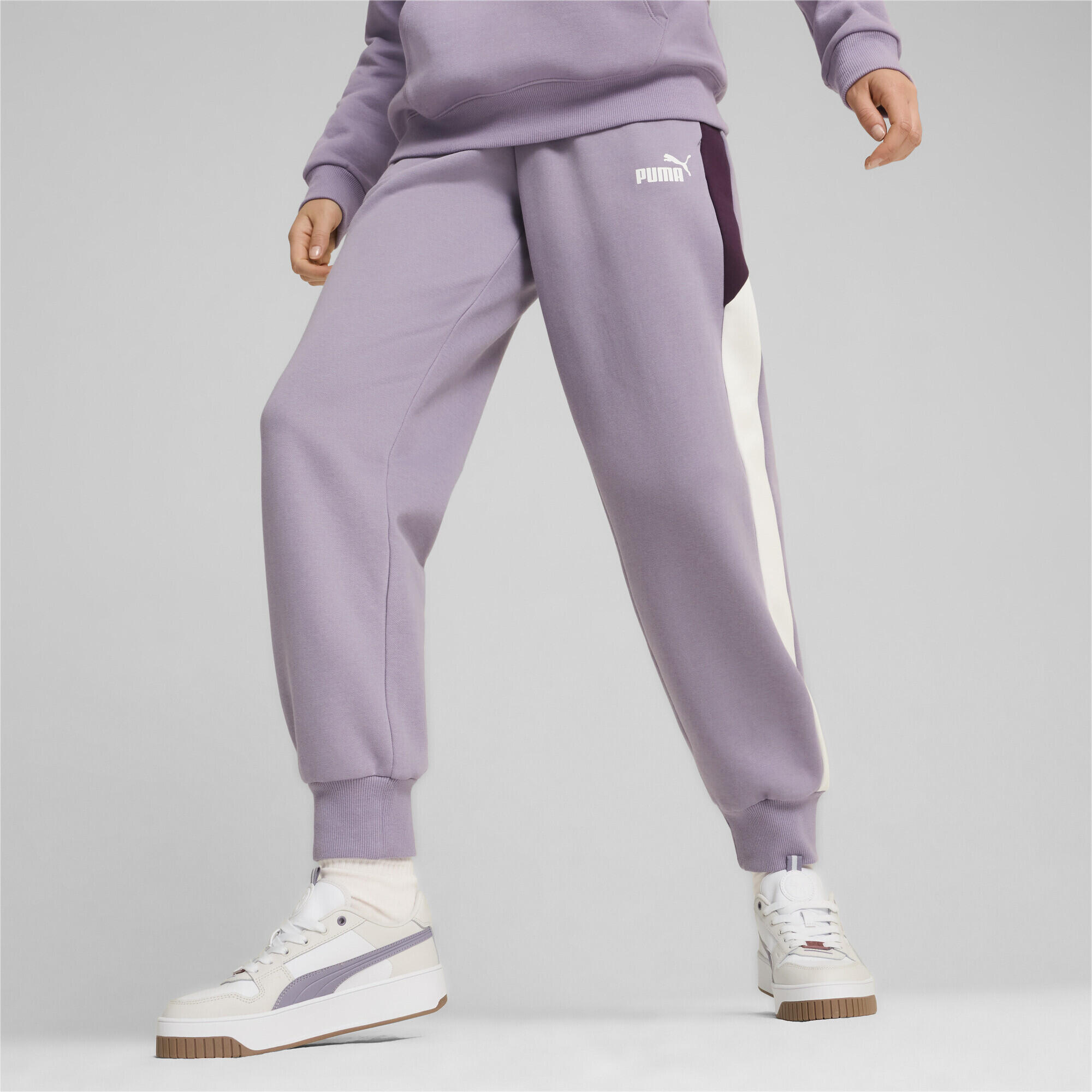 Pantaloni PUMA POWER da donna PUMA Pale Plum Purple 5/7