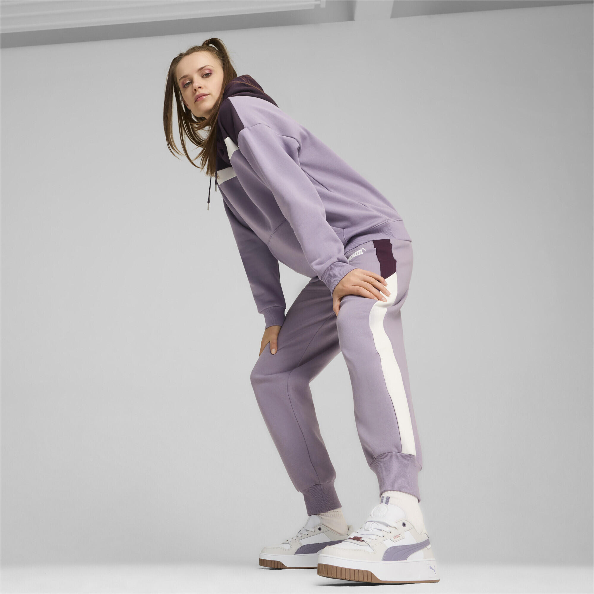 Pantaloni PUMA POWER da donna PUMA Pale Plum Purple 7/7