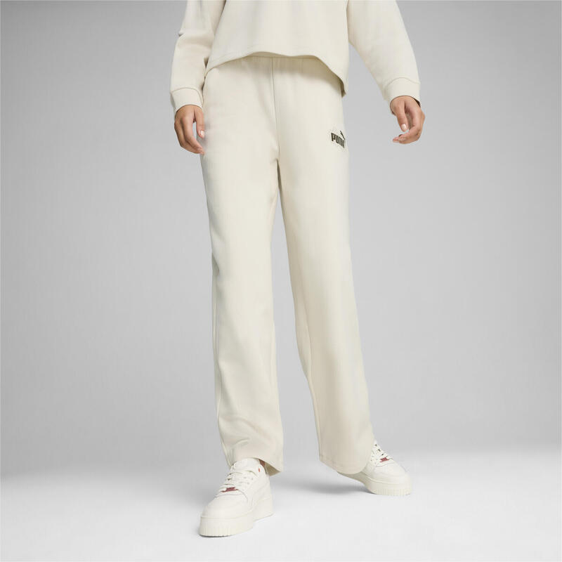 Pantaloni ESS+ CLASS ACT da donna PUMA Alpine Snow White