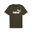 T-shirt à logo Essentials Homme PUMA Dark Olive Green