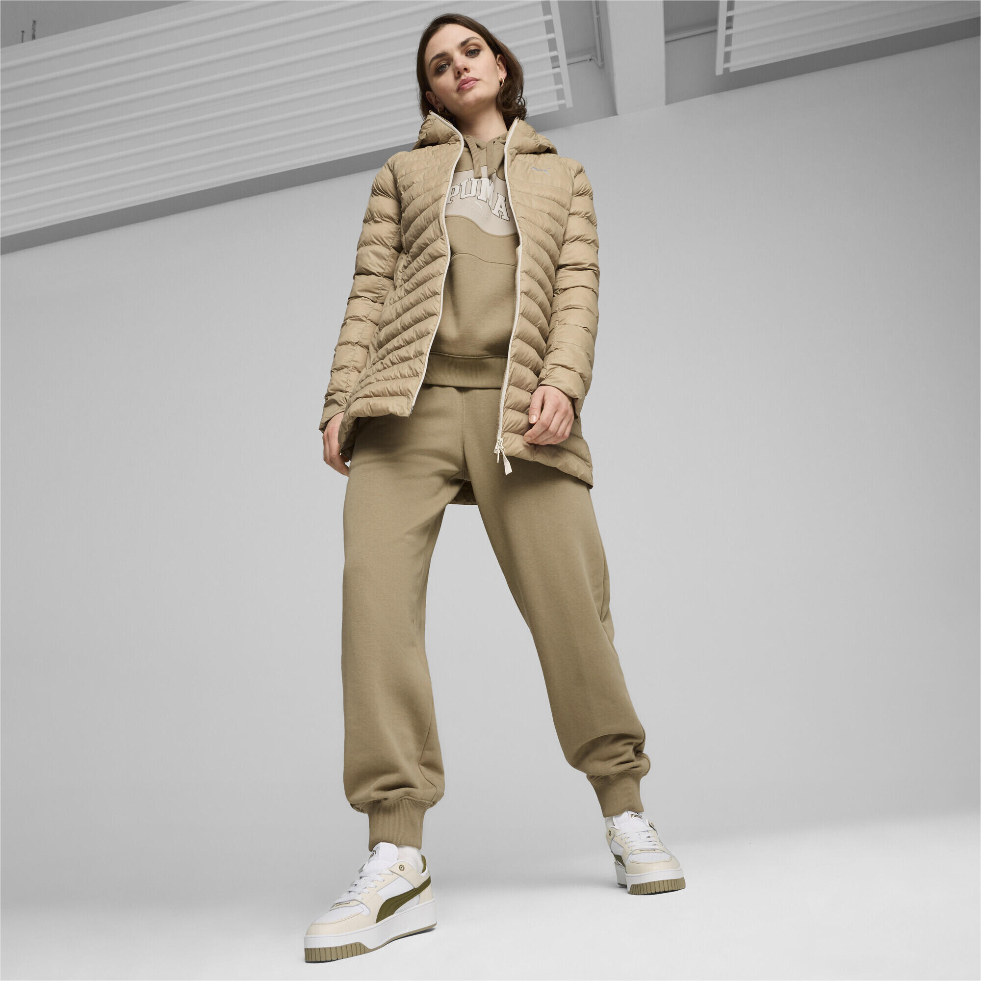 PackLITE Jacke Damen PUMA Oak Branch Beige 7/8
