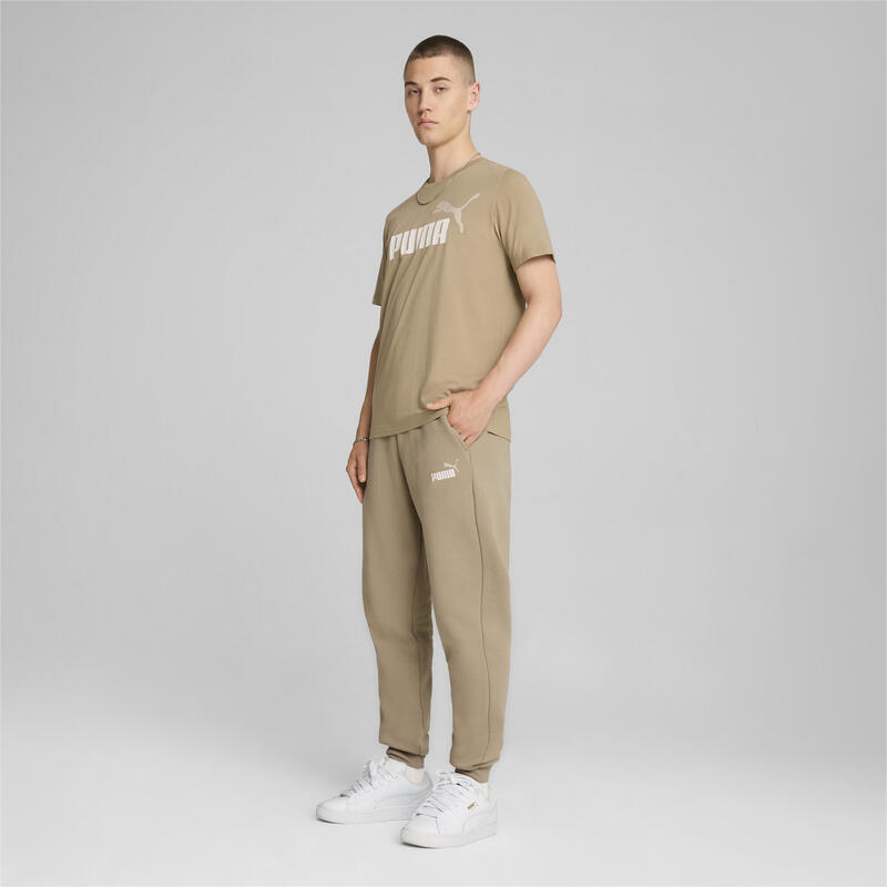 Essentials+ 2 Col Logo Hose Herren PUMA Oak Branch Beige