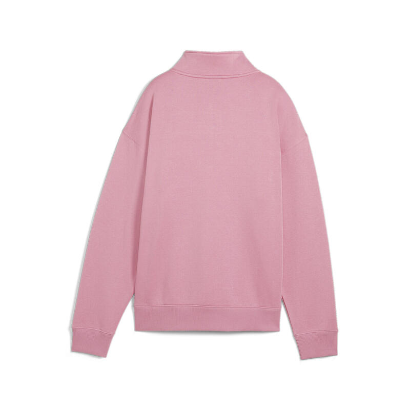 Haut à 1/4 zip PUMA SQUAD Femme PUMA Mauved Out Pink