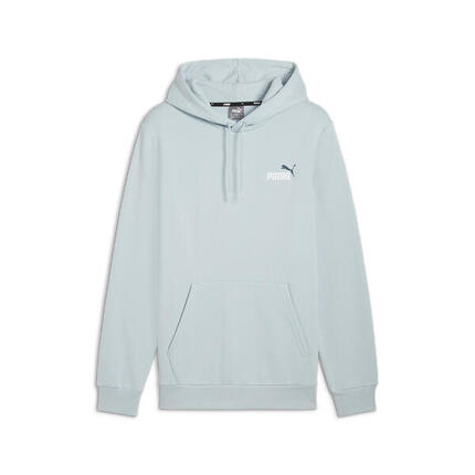 Hoodie à petit logo bicolore Essentials+ Homme PUMA Galactic Gray