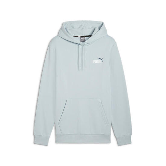 Hoodie à petit logo bicolore Essentials+ Homme PUMA Frosted Dew Blue