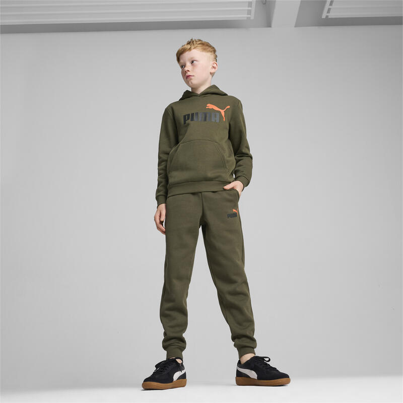 Pantalon bicolore à gros logo Essentials+ Enfant et Adolescent PUMA