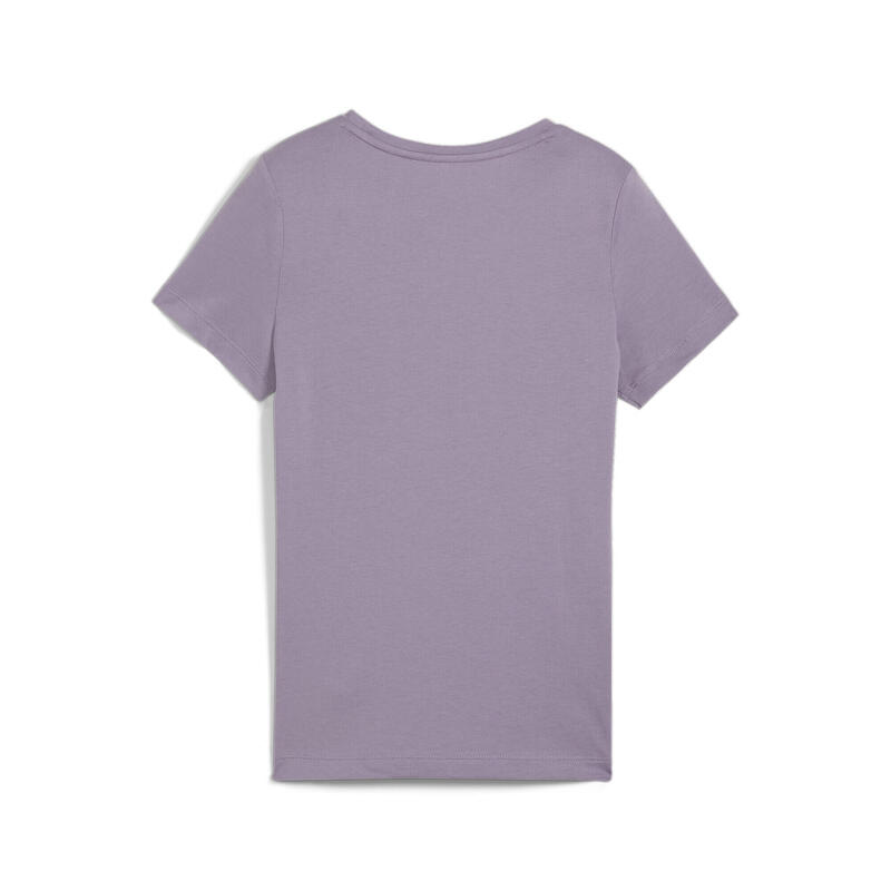 Essentials Logo T-Shirt Mädchen PUMA Pale Plum Purple