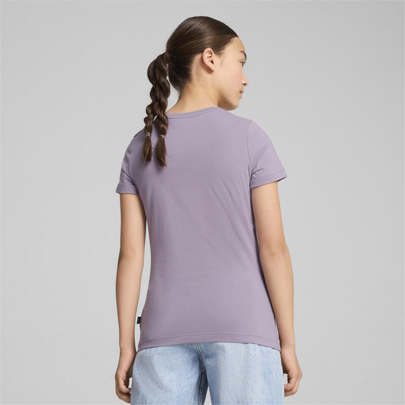 Essentials Logo T-Shirt Mädchen PUMA Pale Plum Purple