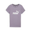 Camiseta Essentials Logo Niño PUMA Pale Plum Purple