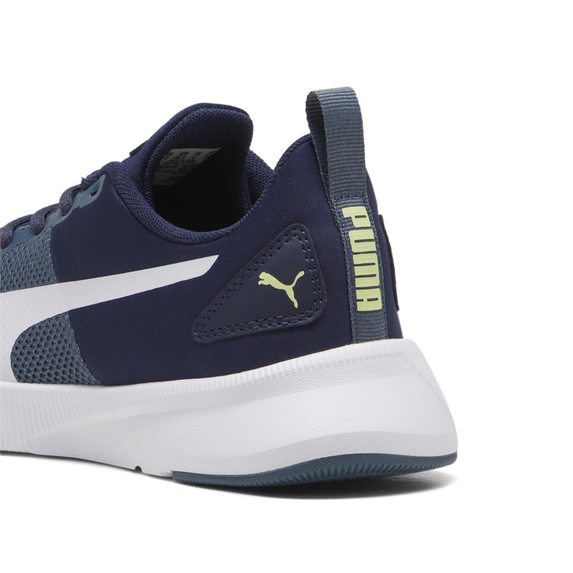 Zapatillas Niño Flyer Runner PUMA Club Navy Gray Skies White Blue 3/7