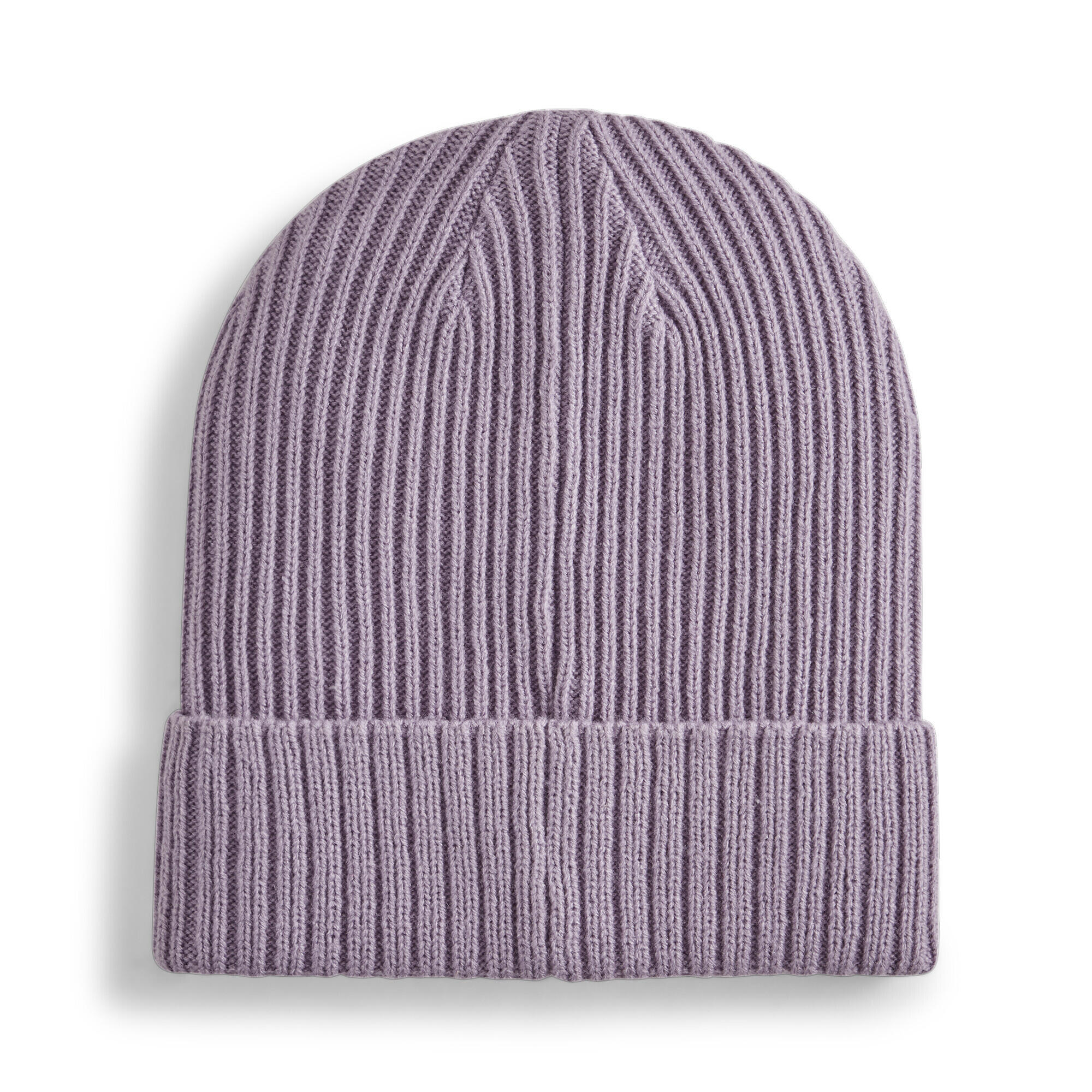 Classic geribbelde beanie met omslag PUMA Pale Plum Purple 2/3