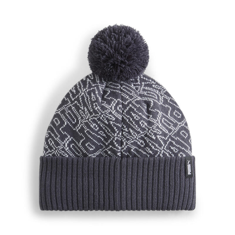 Gorro con pompón ESS PUMA Galactic Gray