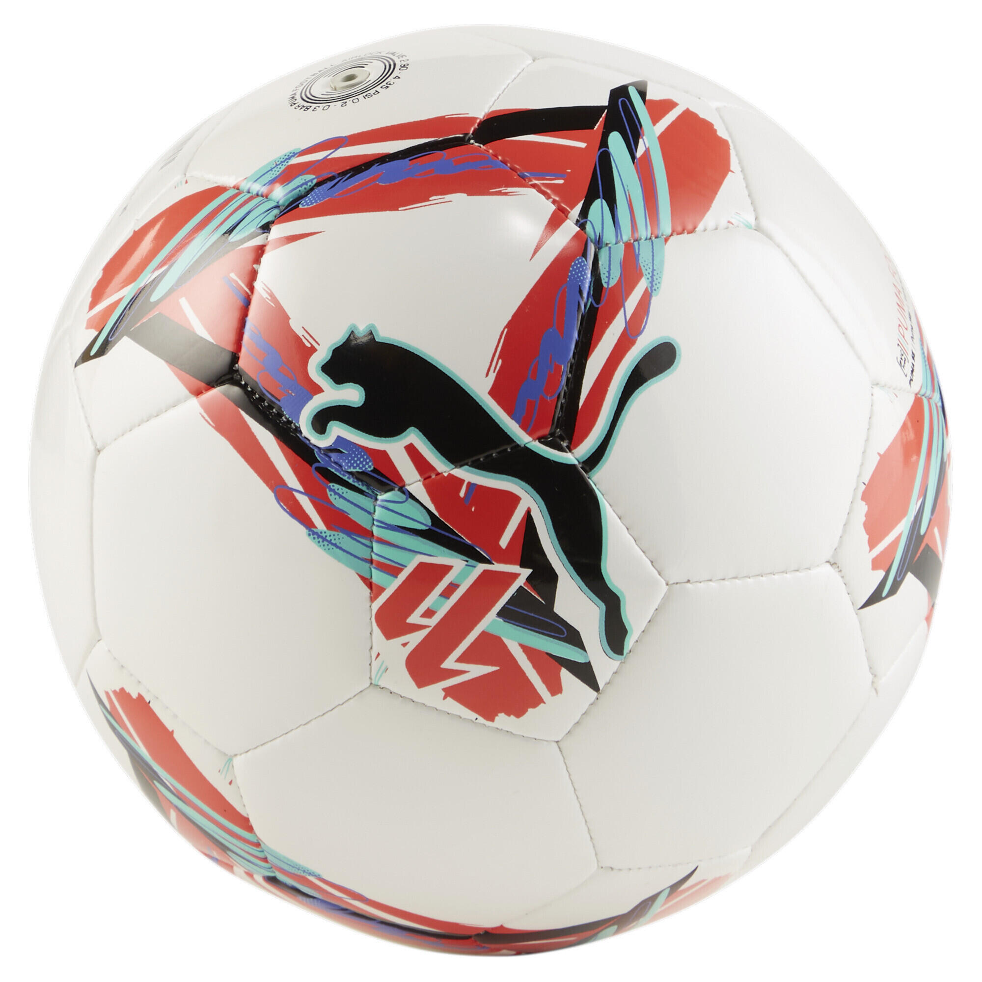 Mini-ballon de football Orbita La Liga 1 PUMA White Multicolor 2/5