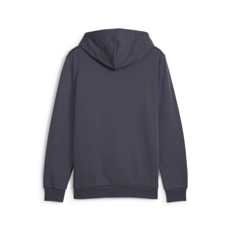 Pánská dvoubarevná mikina s malým logem Essentials+ PUMA Galactic Gray