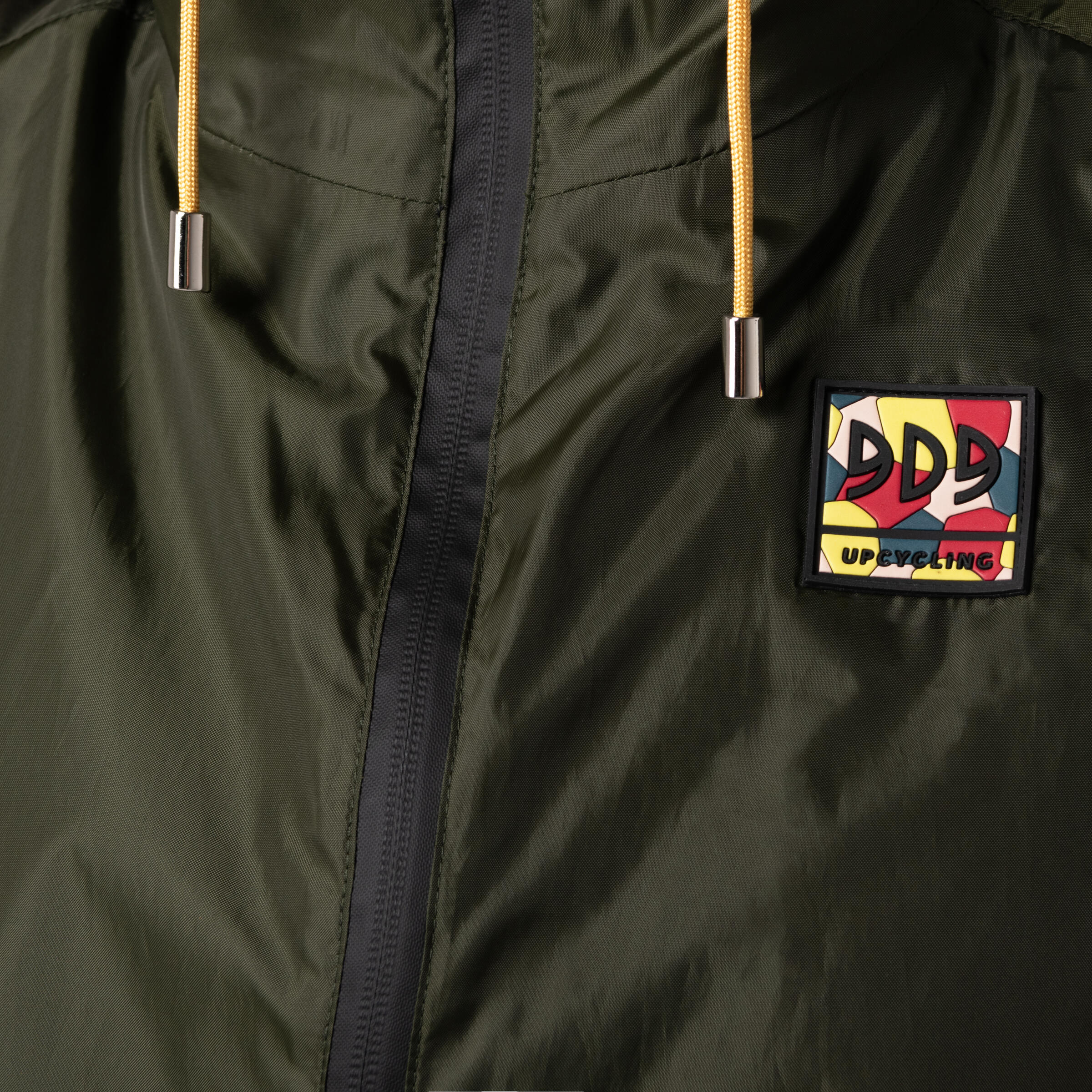 VESTE UPCYCLÉE IMPERMÉABLE ET COUPE VENT - SOFTSHELL FORÊT FEMME 4/5