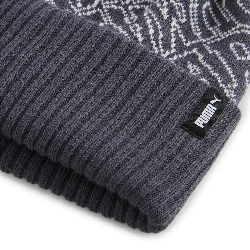 Gorro con pompón ESS PUMA Galactic Gray