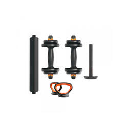Kit Haltère V2 + Haltère + Kettlebell 10KG FED