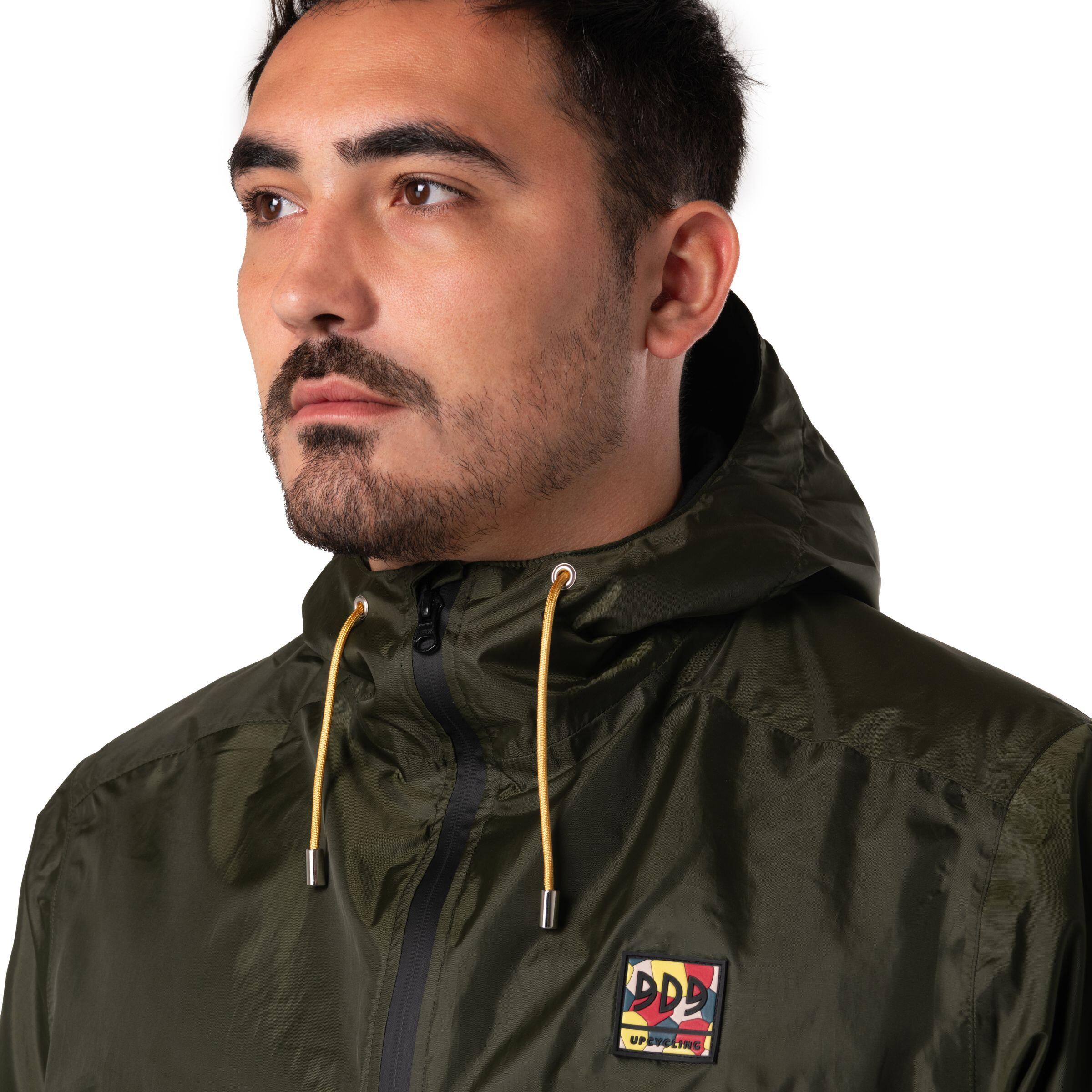 VESTE UPCYCLÉE IMPERMÉABLE ET COUPE VENT - SOFTSHELL FORÊT HOMME 2/5
