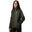 VESTE UPCYCLÉE IMPERMÉABLE ET COUPE VENT - SOFTSHELL FORÊT FEMME