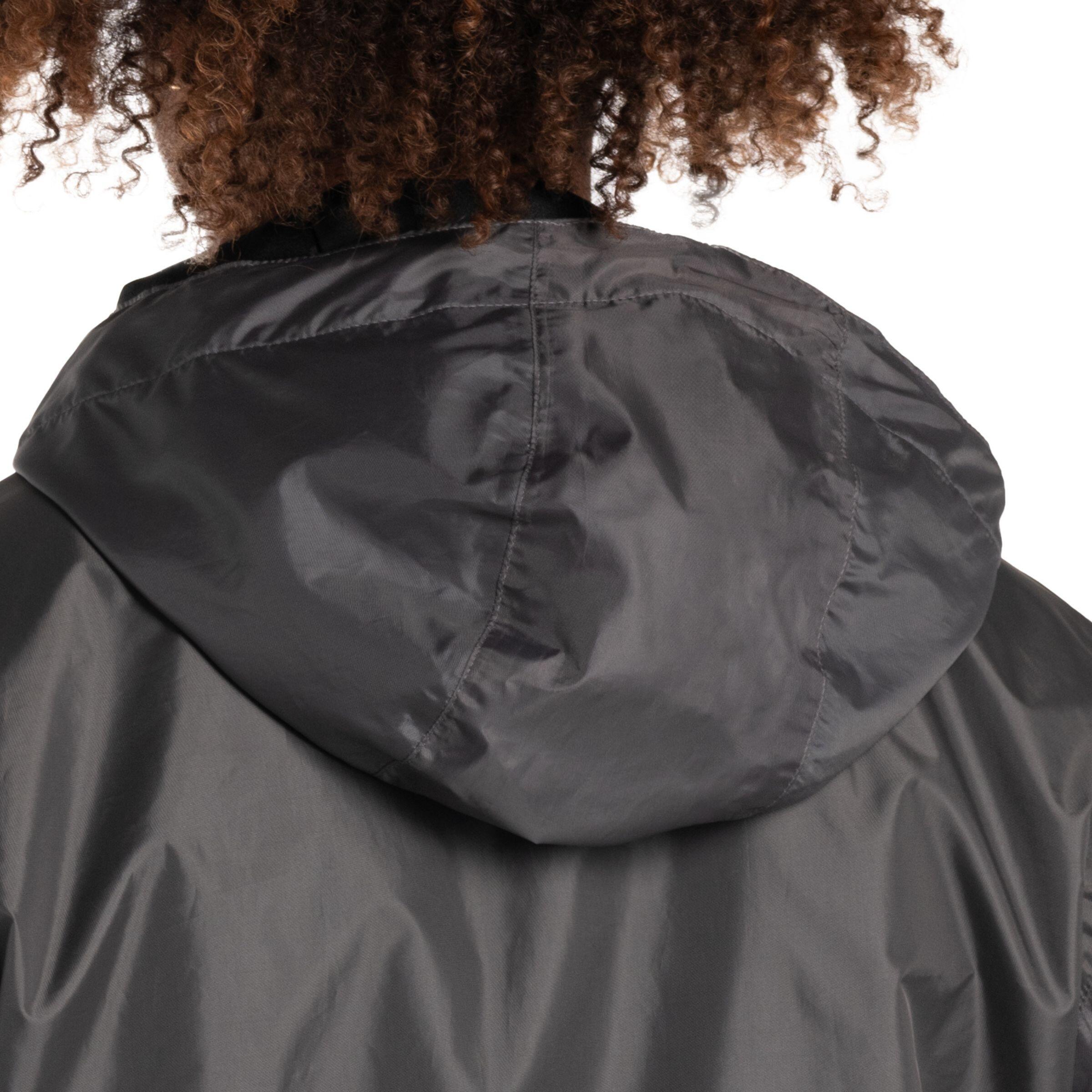 VESTE UPCYCLÉE IMPERMÉABLE ET COUPE VENT - SOFTSHELL GRAPHITE HOMME 4/5