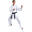 Karate-Gi "Premium Kumite", aprobat WKF, Hayashi, Alb, 200 cm